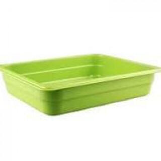 Гастроемкость 1/2 422107409 (325x265мм, h 65мм, зел.)